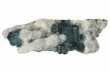 Multicolored Fluorite Crystals on Quartz - China #164018-1
